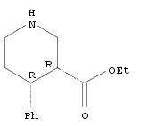 cis-Ethyl 4-phenylpiperidine-3-carboxylate